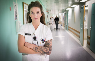 bildet viser Maja Louise Lauritsen