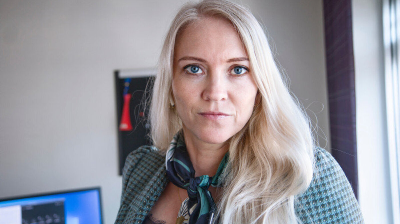 Lill Sverresdatter Larsen bildet viser Lill Sverresdatter Larsen
