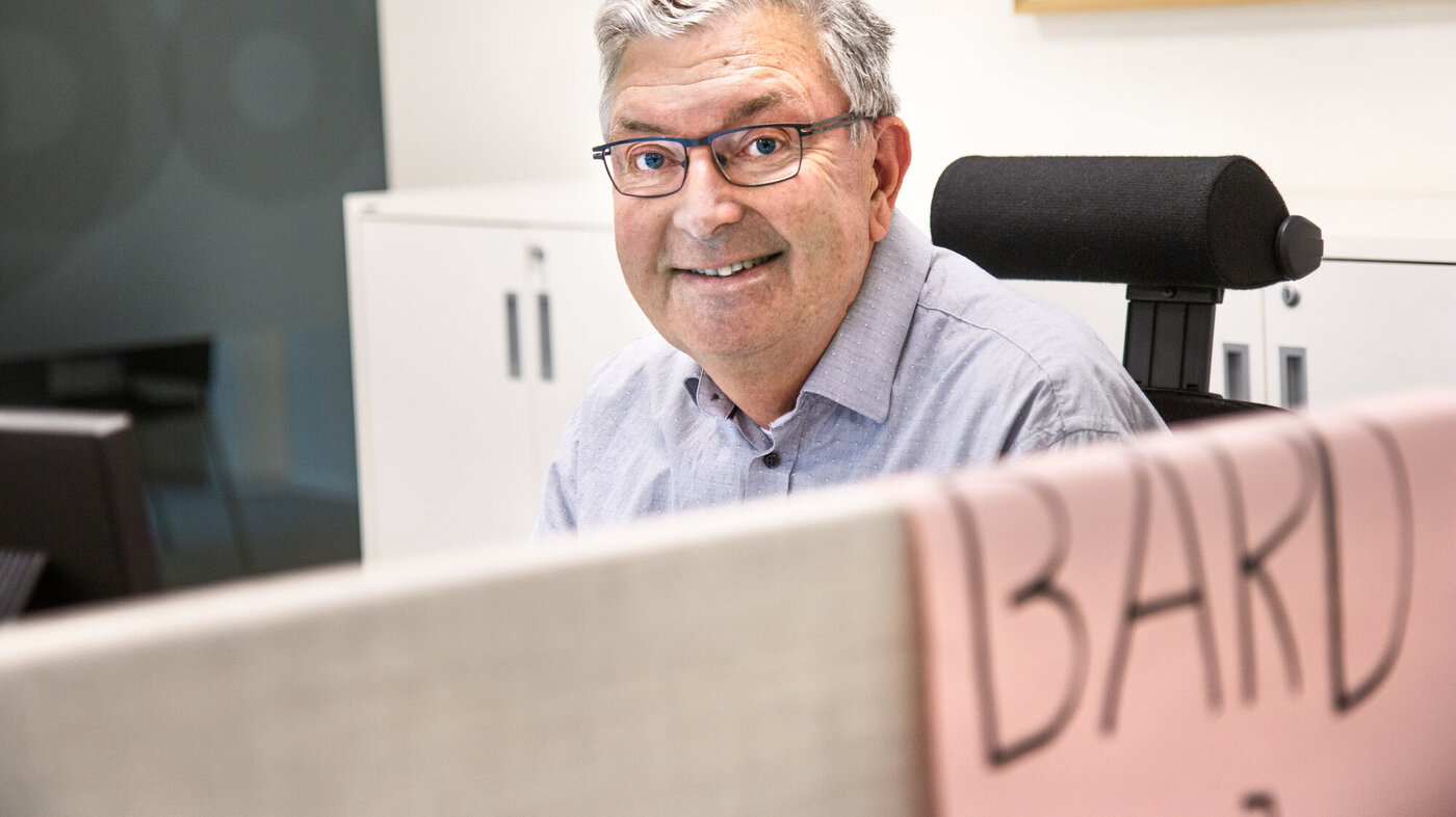 Bildet viser Bård Natvig