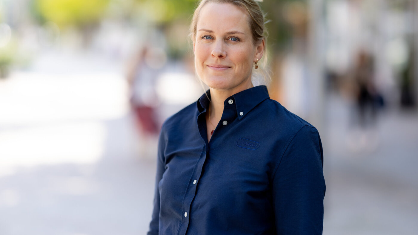 Kristin Øverland Bildet viser Kristin Øverland.